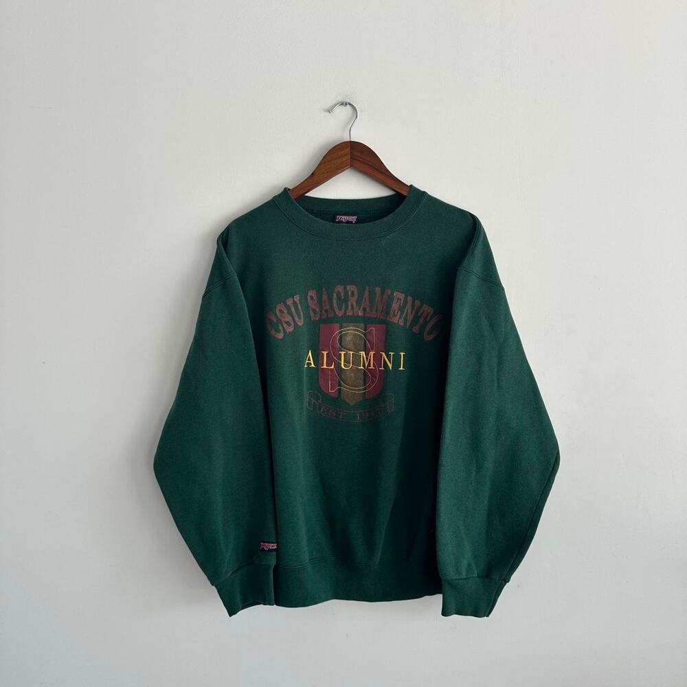90s Vintage CSU Sacramento Embroidered Crewneck Sweatshirt